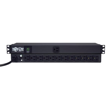 Doomsday Outlet Strip, Metered, Rack Mounted, 13 Outlet(s) 5-15R DO532628